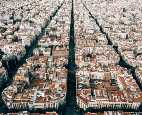 Район Эшампле в Барселоне